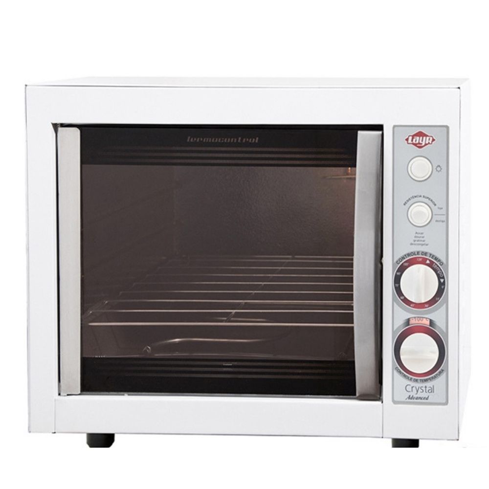 Forno Elétrico 46 Litros Crystal Plus Advanced Branco 220V - Layr ...